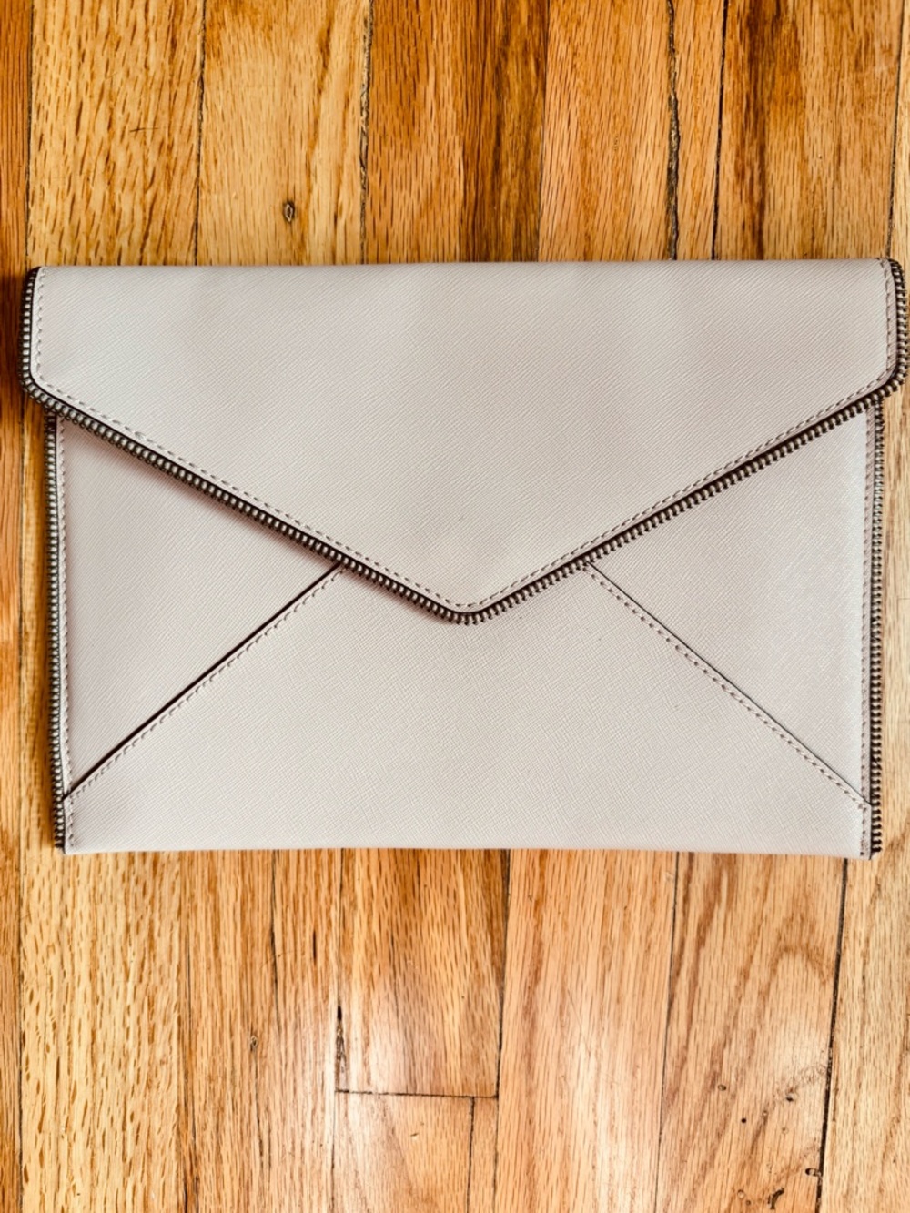 Rebecca Minkoff Leather Envelope Clutch